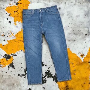 Levis 505 Jeans Relaxed Fit Men’s Jeans Blue Denim Medium Wash 40x32 NWOT